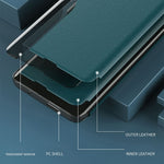 Phone Case Folio Flip PU Leather Stand Cover for Xiaomi Redmi Note 10 5G / Poco M3 Pro 5G / 4G