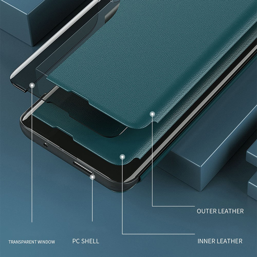 Phone Case Folio Flip PU Leather Stand Cover for Xiaomi Redmi Note 10 5G / Poco M3 Pro 5G / 4G