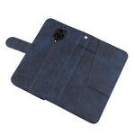 Concise Splicing Leather Phone Cover Case with Wallet Stand for Xiaomi Redmi Note 9S/9 Pro/9 Pro Max