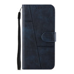 Concise Splicing Leather Phone Cover Case with Wallet Stand for Xiaomi Redmi Note 9S/9 Pro/9 Pro Max