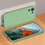 PINWUYO Precise Cut-Out Soft Silicone Cell Phone Case Cover Protector for Xiaomi Mi 11 Pro