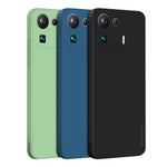 PINWUYO Precise Cut-Out Soft Silicone Cell Phone Case Cover Protector for Xiaomi Mi 11 Pro