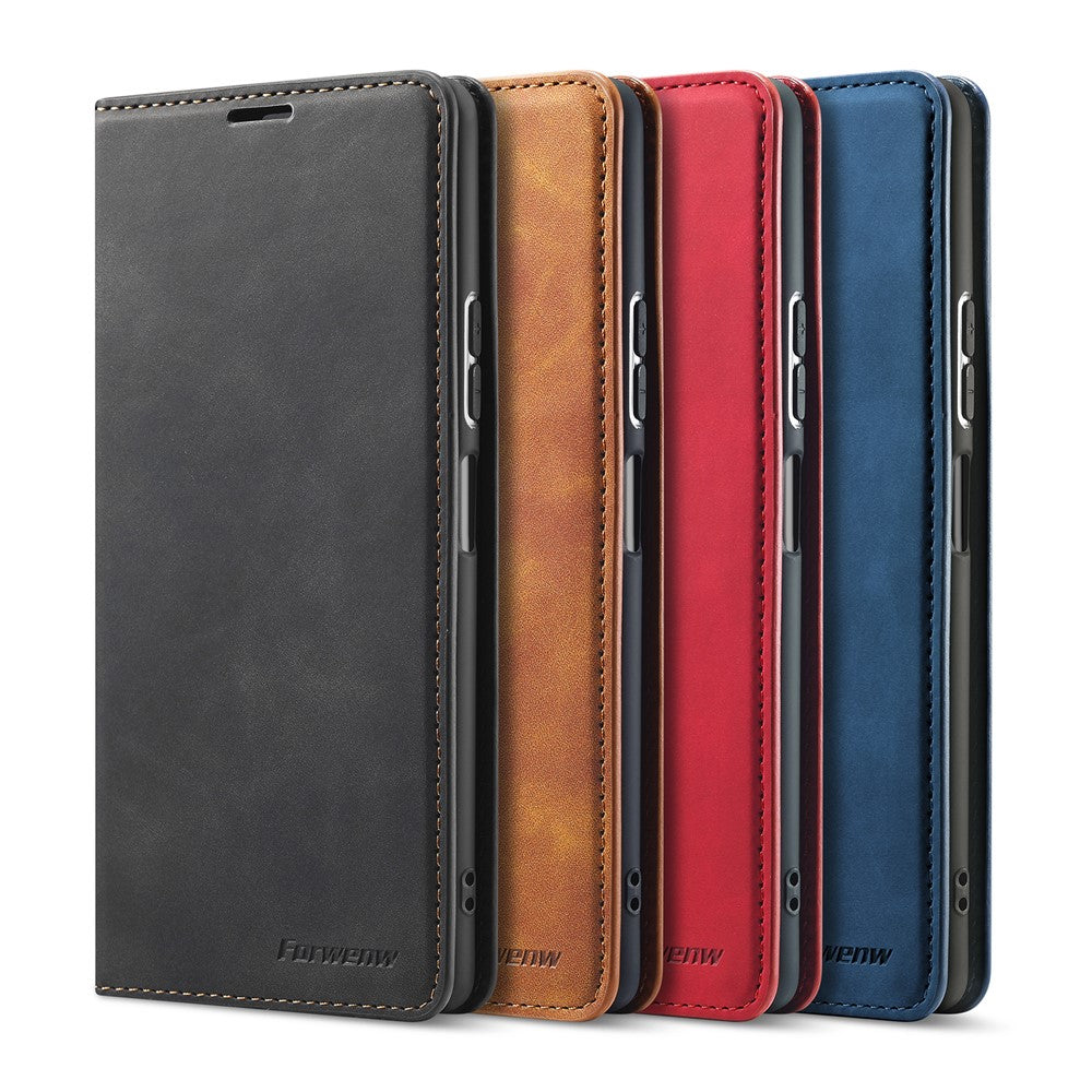 FORWENW Fantasy Series Silkeblødt læderpungeetui til Xiaomi Poco M5s 4G / Redmi Note 10S 4G / Note 10 4G