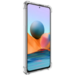 IMAK Full Body Rugged Soft TPU Cover Slim Shockproof Phone Bumper with Screen Protector for Xiaomi Redmi Note 10 Pro Max / Note 10 Pro 4G (Global) / Note 10 Pro 4G (India)