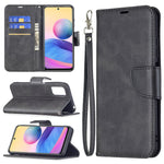 All-Inclusive Shockproof Stand Sheepskin Texture Wallet Flip Wallet Phone Cover for Xiaomi Redmi Note 10 5G / Poco M3 Pro 5G / 4G