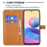 For Xiaomi Redmi Note 10 5G/Poco M3 Pro 4G/Poco M3 Pro 5G Jeans Cloth Splicing Leather Wallet Stand Phone Cover