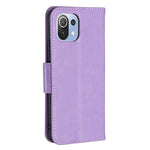 Imprint Butterfly Pattern Leather Stand Wallet Case with Strap for Xiaomi Mi 11 Lite 4G / 5G  / 11 Lite 5G NE