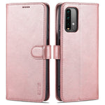 AZNS All-round Wallet Stand Design PU Leather Phone Cover Case for Xiaomi Redmi 9T/9 Power/Note 9 4G (Qualcomm Snapdragon 662)/Poco M3