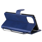 For Xiaomi Mi 11 Lite 4G / 5G  / 11 Lite 5G NE Case Solid Color Leather Mobile Cover Wallet Stand with Strap
