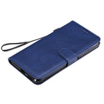 For Xiaomi Mi 11 Lite 4G / 5G  / 11 Lite 5G NE Case Solid Color Leather Mobile Cover Wallet Stand with Strap
