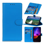 Fullt skyddande klassiskt litchitexturerat läderfodral med plånboksdesign för Xiaomi Redmi Note 8 2021