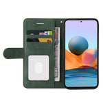 For Xiaomi Redmi Note 10 Pro 4G Leather Case Wallet Stand Color Splicing Phone Cover