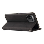 For Xiaomi Mi 11 Lite 4G / 5G  / 11 Lite 5G NE Leather Case Wallet Stand Color Splicing Phone Cover