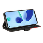 For Xiaomi Mi 11 Lite 4G / 5G  / 11 Lite 5G NE Leather Case Wallet Stand Color Splicing Phone Cover
