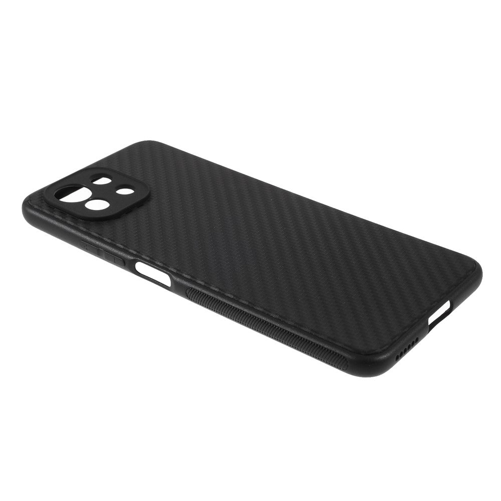 For Xiaomi Mi 11 Lite 4G / 5G /11 Lite 5G NE Carbon Fiber Texture Soft TPU Protection Cover