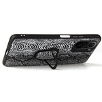 Textured PU Leather Coated PC + TPU Phone Case with Kickstand for Xiaomi Mi 11i / Poco F3 / Redmi K40 / K40 Pro / K40 Pro+