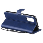 For Xiaomi Redmi Note 10 5G / Poco M3 Pro 5G Case Solid Color Leather Mobile Cover Wallet Stand with Strap