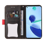 Two-Color Stitching Business Style Magnetic Soft PU Shockproof Flip Cover Wallet with Strap for Xiaomi Mi 11