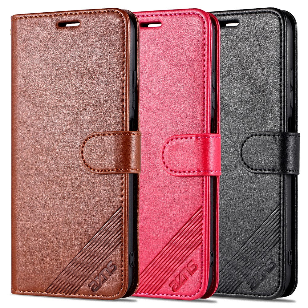AZNS PU Leather Phone Wallet Stand Case Cover for Xiaomi Redmi Note 10 5G/Poco M3 Pro 4G/5G