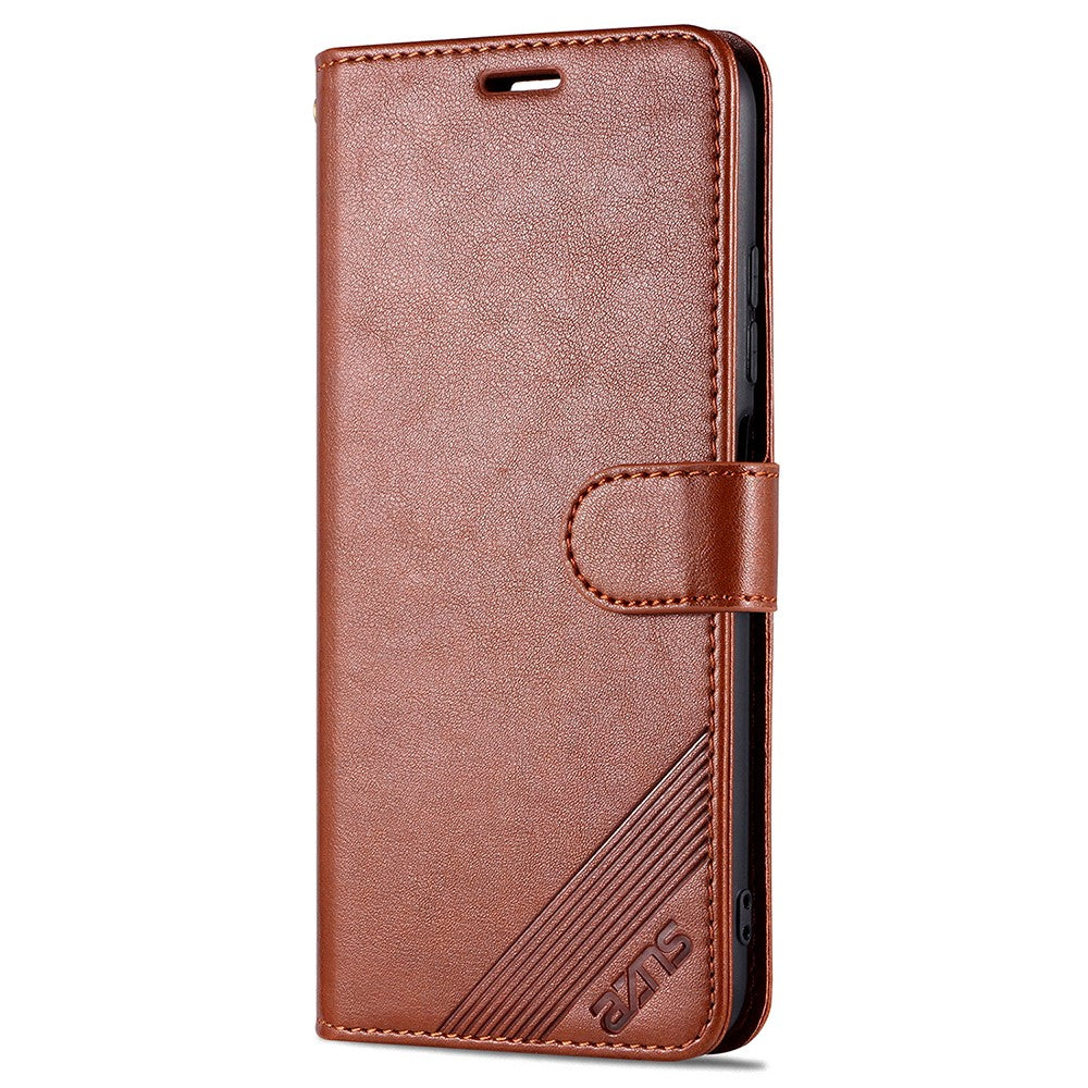 AZNS PU Leather Phone Wallet Stand Case Cover for Xiaomi Redmi Note 10 5G/Poco M3 Pro 4G/5G