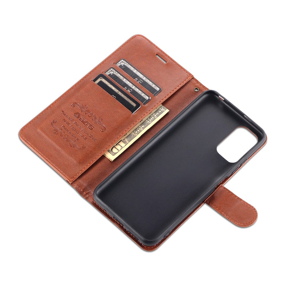 AZNS PU Leather Phone Wallet Stand Case Cover for Xiaomi Redmi Note 10 5G/Poco M3 Pro 4G/5G