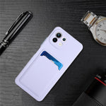Soft TPU Phone Case Protective Cover with Card Slot for Xiaomi Mi 11 Lite 4G / 5G /11 Lite 5G NE