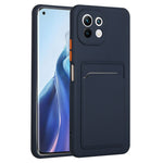 Soft TPU Phone Case Protective Cover with Card Slot for Xiaomi Mi 11 Lite 4G / 5G /11 Lite 5G NE