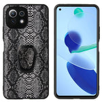 Premium PU-läder, hård PC + TPU, stötdämpande bumper med stödskal för Xiaomi Mi 11 Lite 4G / 5G / 11 Lite 5G NE