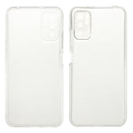 PET Front Cover + TPU Edge + Acrylic Back Panel Full Protection Phone Hybrid Case for Xiaomi Poco M3 Pro 4G / 5G / Redmi Note 10 5G
