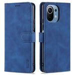 AZNS Wallet Leather Magnetic Closure Folio Flip Stand Case Cover for Xiaomi Mi 11 Lite 4G / 5G /11 Lite 5G NE
