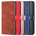 AZNS Wallet Leather Magnetic Closure Folio Flip Stand Case Cover for Xiaomi Mi 11 Lite 4G / 5G /11 Lite 5G NE