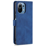 AZNS Wallet Leather Magnetic Closure Folio Flip Stand Case Cover for Xiaomi Mi 11 Lite 4G / 5G /11 Lite 5G NE