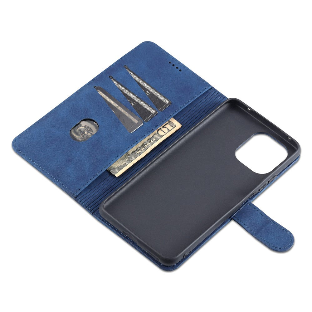 AZNS Wallet Leather Magnetic Closure Folio Flip Stand Case Cover for Xiaomi Mi 11 Lite 4G / 5G /11 Lite 5G NE