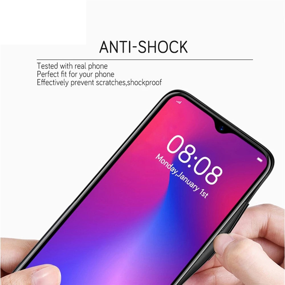 Pattern Printing Scratch-Resistant Tempered Glass Back Cover with Flexible TPU Bumper for Xiaomi Mi 11 Lite 4G / 5G /11 Lite 5G NE