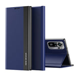 PU Leather Coated PC Phone Case Shell with Stand for Xiaomi Redmi Note 10S / Poco M5s 4G / Note 10 4G