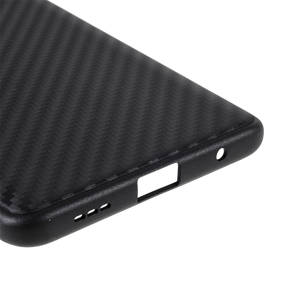 All-round Protective Carbon Fiber Texture TPU Shell for Xiaomi Redmi Note 10 Pro 4G (Global)/Note 10 Pro 4G (India)/Note 10 Pro Max