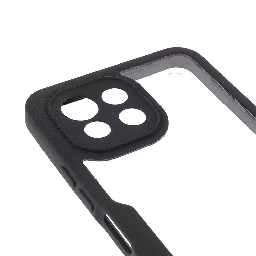 Aftageligt 2-i-1-cover med fuld beskyttelse i TPU + PET-film + akrylhybrid til Xiaomi Mi 11 Lite 4G / 5G / 11 Lite 5G NE