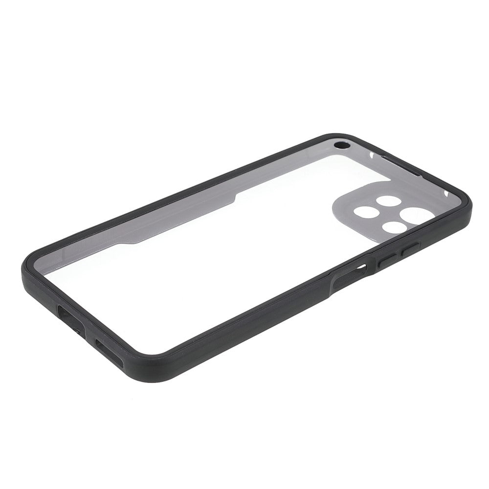 Aftageligt 2-i-1-cover med fuld beskyttelse i TPU + PET-film + akrylhybrid til Xiaomi Mi 11 Lite 4G / 5G / 11 Lite 5G NE