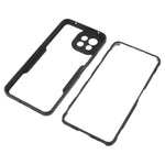 Aftageligt 2-i-1-cover med fuld beskyttelse i TPU + PET-film + akrylhybrid til Xiaomi Mi 11 Lite 4G / 5G / 11 Lite 5G NE