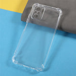 Slim Shockproof Bumper Clear Crystal TPU Protective Phone Case for Xiaomi Redmi Note 10 4G / Note 10S / Poco M5s 4G