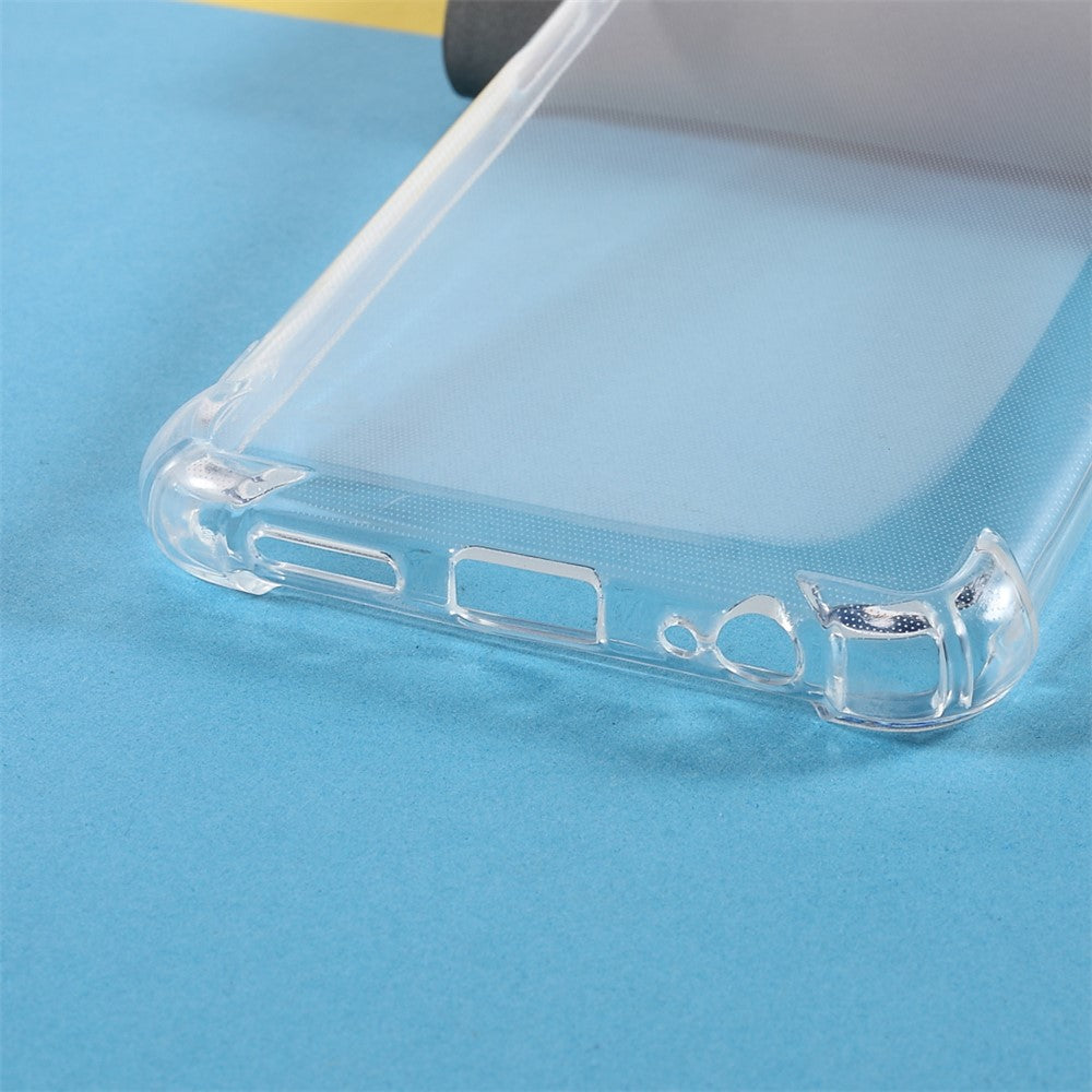 Slim Shockproof Bumper Clear Crystal TPU Protective Phone Case for Xiaomi Redmi Note 10 4G / Note 10S / Poco M5s 4G