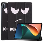 Pattern Printing PU Leather Case for Xiaomi Pad 5/Pad 5 Pro, Tri-Fold Stand Smart Cover with Auto Sleep / Wake