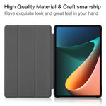Pattern Printing PU Leather Case for Xiaomi Pad 5/Pad 5 Pro, Tri-Fold Stand Smart Cover with Auto Sleep / Wake
