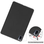 Anti-scratch Shockproof PU Leather Trifold Stand Slim Smart Tablet Cover with Auto Sleep / Wake for Xiaomi Pad 5/Pad 5 Pro