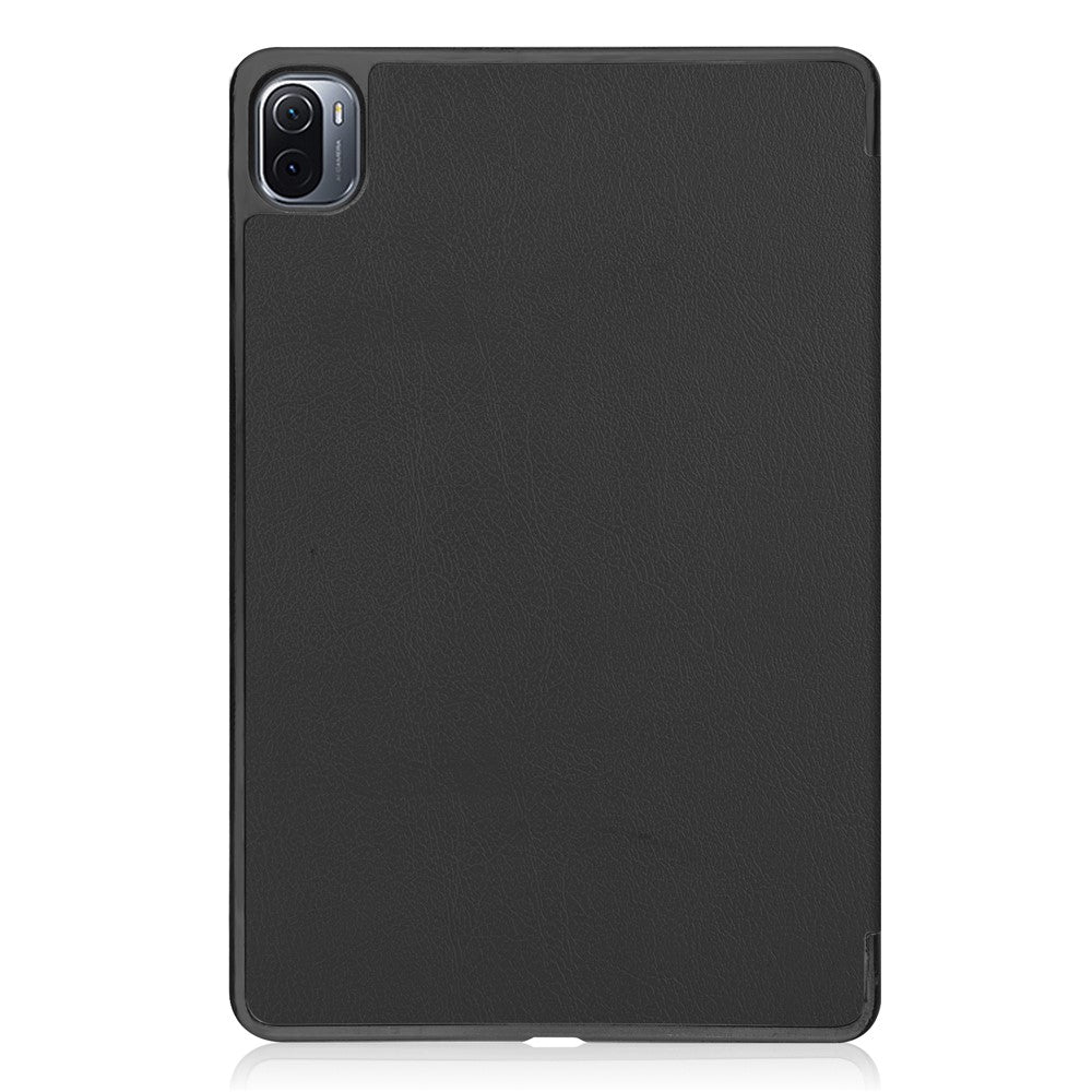 Anti-scratch Shockproof PU Leather Trifold Stand Slim Smart Tablet Cover with Auto Sleep / Wake for Xiaomi Pad 5/Pad 5 Pro