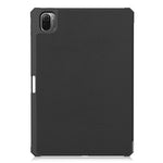 For Xiaomi Pad 5/Pad 5 Pro Slim Case Tri-fold Stand PU Leather Shockproof Tablet Cover with Pencil Holder Support Auto Wake/Sleep