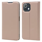 PU Leather Magnetic Design Phone Case with Card Holder for Xiaomi Mi 11 Lite 4G/5G / 11 Lite 5G NE