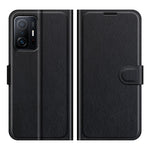 Litchitextur Anti-fall Snyggt Flip Läderfodral med Plånboksdesign och Stativ för Xiaomi 11T 5G / 11T Pro 5G