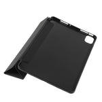 For Xiaomi Pad 5/ Pad 5 Pro Lightweight Slim PU Tablet Case Matte TPU Trifold Stand Cover with Auto Wake/Sleep
