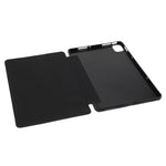 For Xiaomi Pad 5/ Pad 5 Pro Lightweight Slim PU Tablet Case Matte TPU Trifold Stand Cover with Auto Wake/Sleep